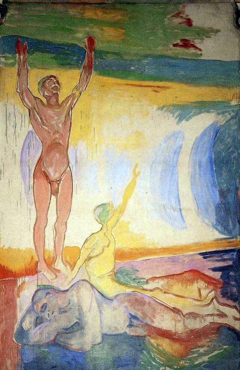 Edvard Munch Awakening Men